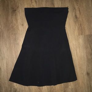 Black Strapless Express Dress